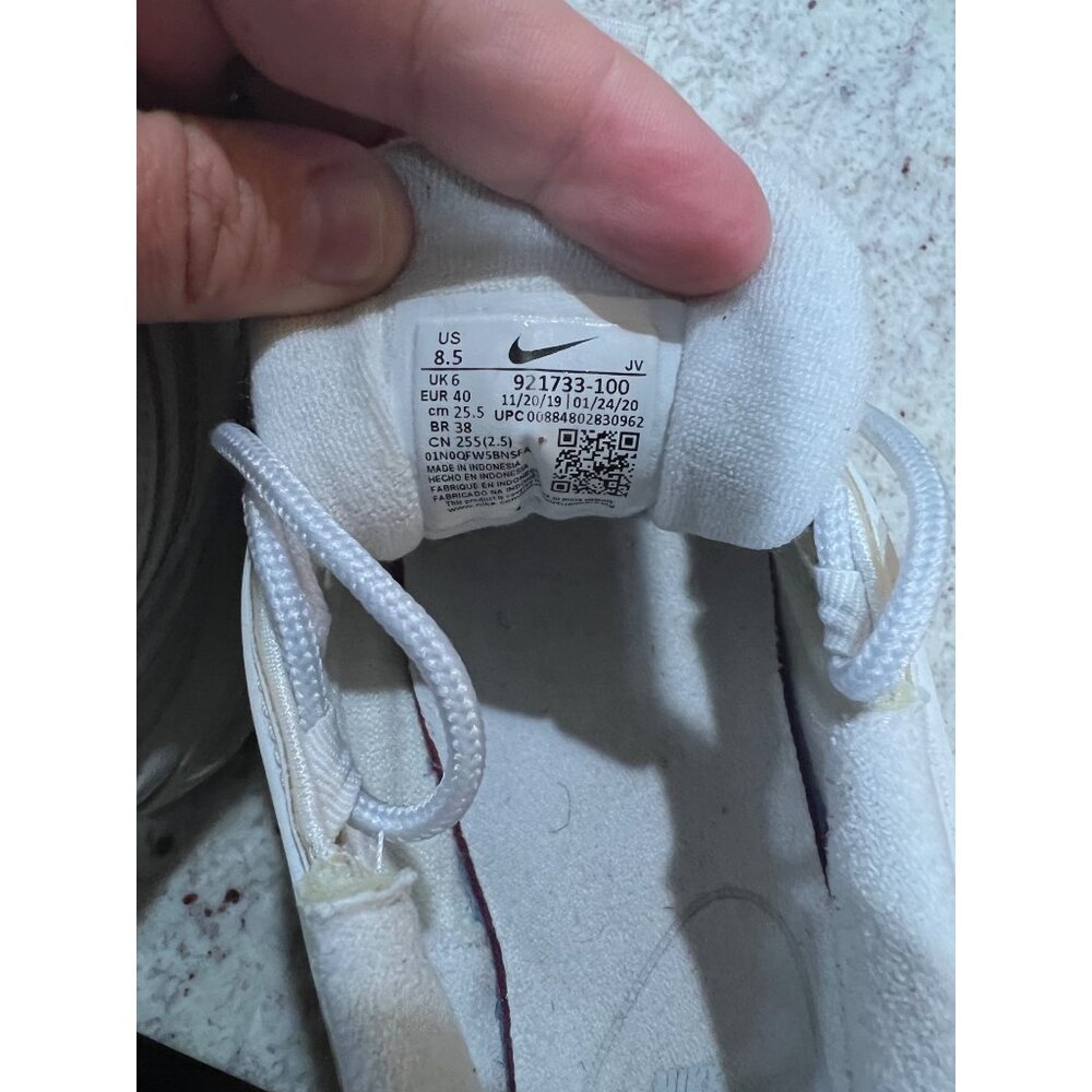 Nike Air Max 97 Triple White Wolf Grey Shoes‎ 921826-101 - Size 8.5 - Picture 5 of 6